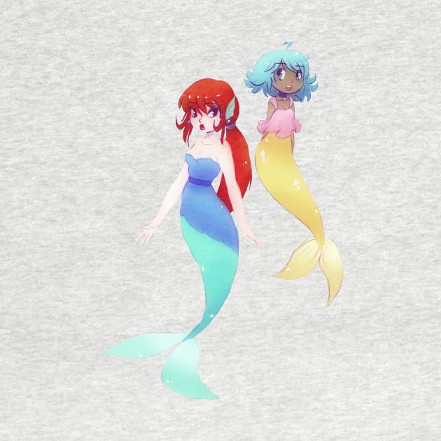Two Mermaids by saradaboru